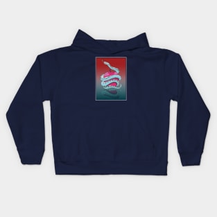 Snake and Apple Kids Hoodie